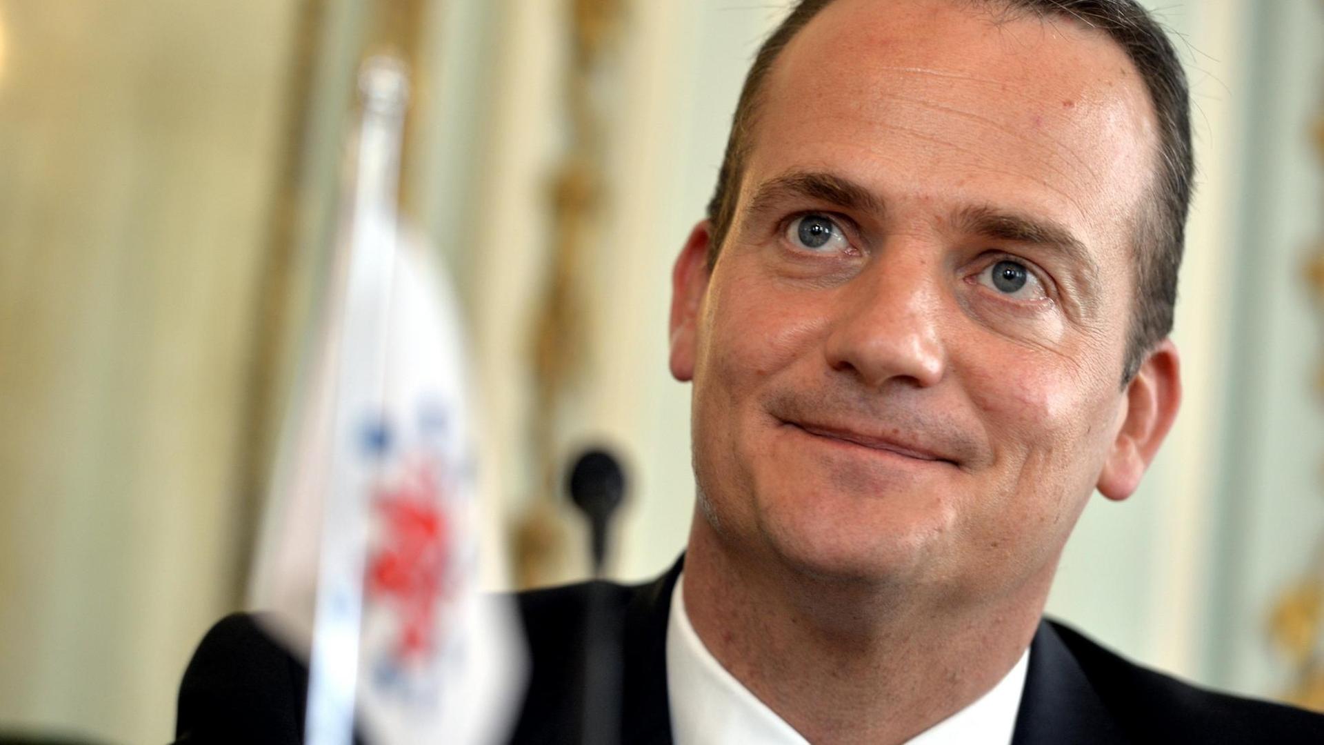 Oliver Paasch, Ministerpräsident der Deutschsprachigen Gemeinschaft Belgiens Oliver Paasch, Ministerpräsident der Deutschsprachigen Gemeinschaft Belgiens