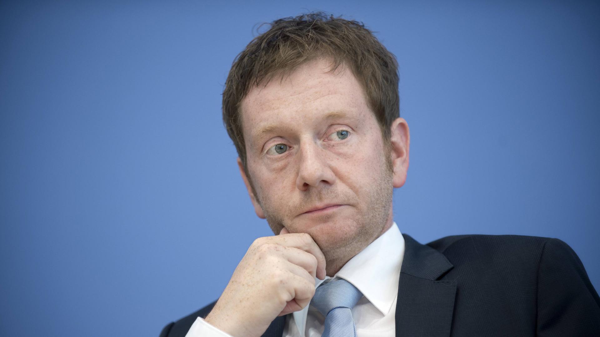 Der Generalsekretär der CDU in Sachsen, Michael Kretschmer. Der Generalsekretär der CDU in Sachsen, Michael Kretschmer.