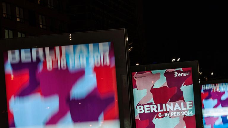Plakate der 64. Berlinale am Potsdamer Platz Plakate der 64. Berlinale am Potsdamer Platz