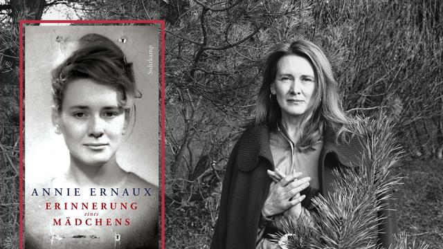 Buchcover: Annie Ernaux: „Erinnerung eines Mädchens“