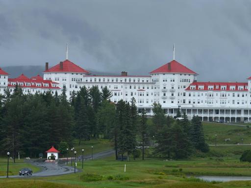 Das Hotel Mount Washington Resort in Bretton Woods, New Hampshire, USA. Dort wurde 1944 ein Abkommen zur internationalen Finanz-Zusammenarbeit geschlossen.