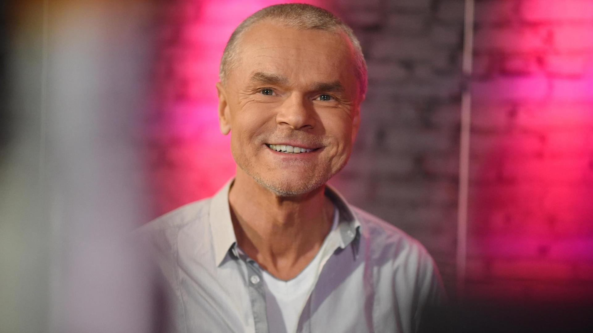 Der Moderator Jürgen Domian im März 2015 Der Moderator Jürgen Domian im März 2015