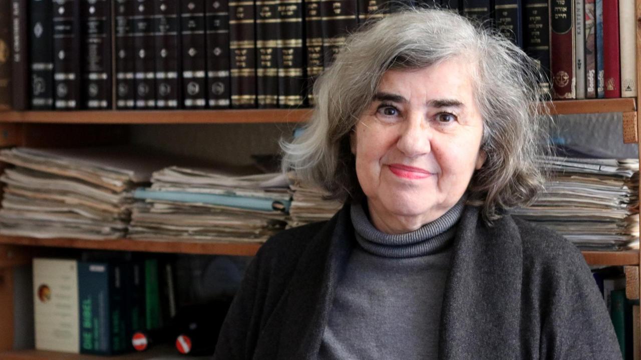 Die Schriftstellerin Barbara Honigmann. Die Schriftstellerin Barbara Honigmann.