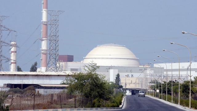 Das Atomkraftwerk Bushehr im Iran im August 2010.