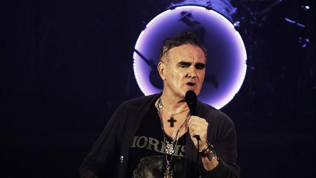 Morrissey, Ex-Sänger der Band "The Smiths", bei einem Solo-Konzert am 30.11.2018 in Rio de Janeiro.