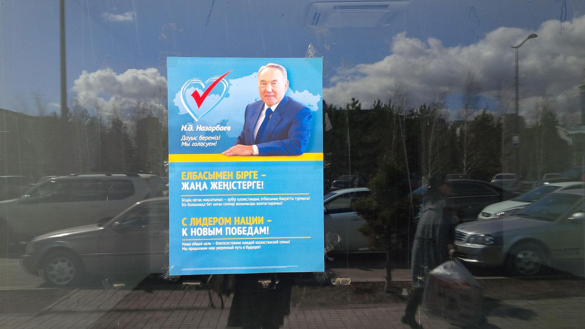 Regiert seit 1990: Kasachstans Präsident Nursultan Nasarbajew Regiert seit 1990: Kasachstans Präsident Nursultan Nasarbajew