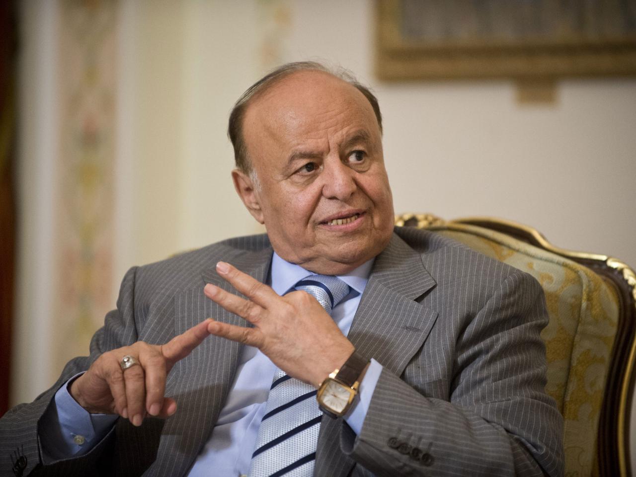 Jemens Präsident Abd-Rabbu Mansur Hadi Jemens Präsident Abd-Rabbu Mansur Hadi