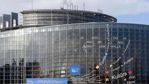Das Europäische Parlament in Straßburg