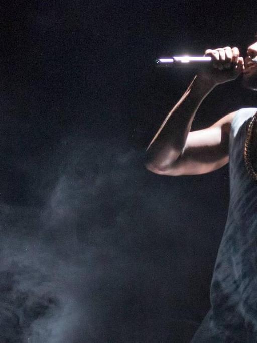 Kanye West bei einem Auftritt im Jahr 2014