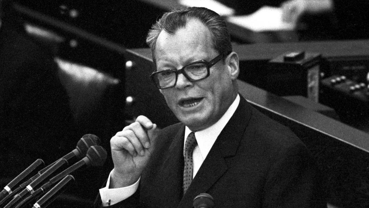 50 Jahre Regierungserklärung Von Willy Brandt - Was Heißt Heute Mehr ...