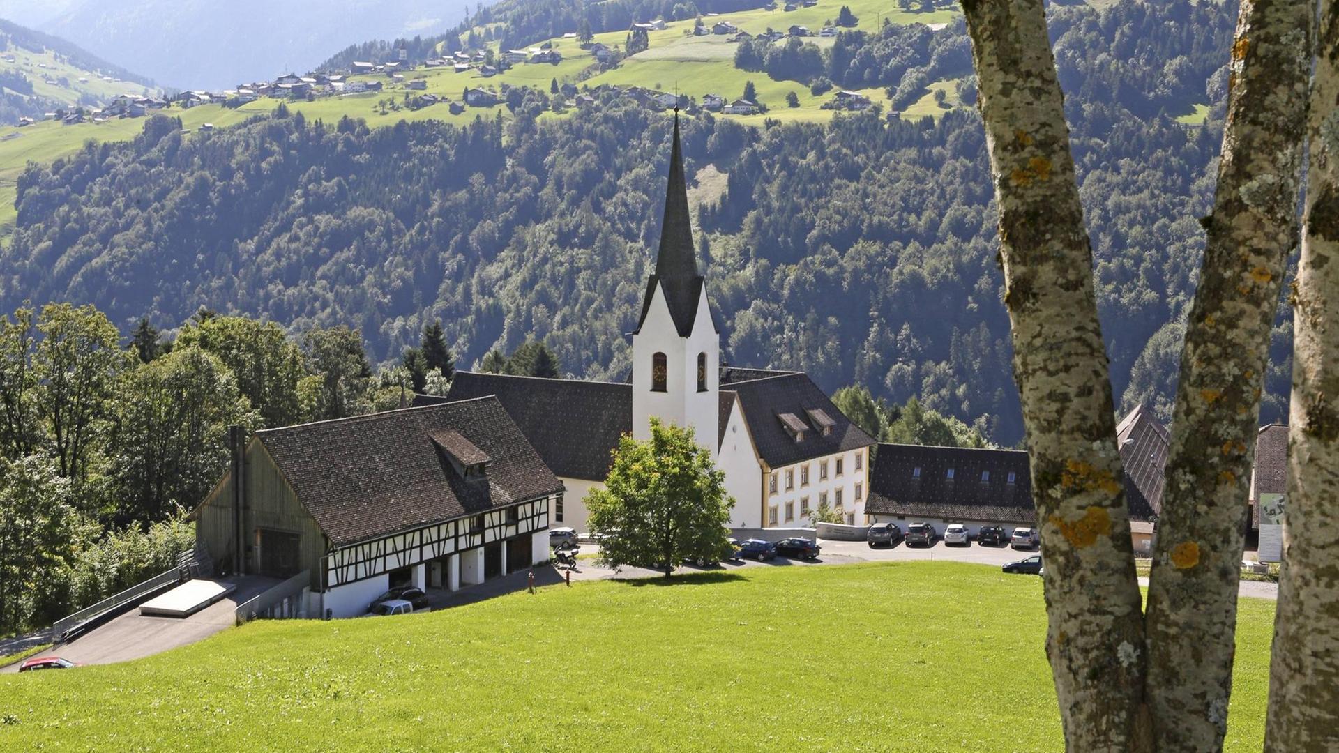 Benediktinerpropstei St. Gerold, Vorarlberg in Österreich