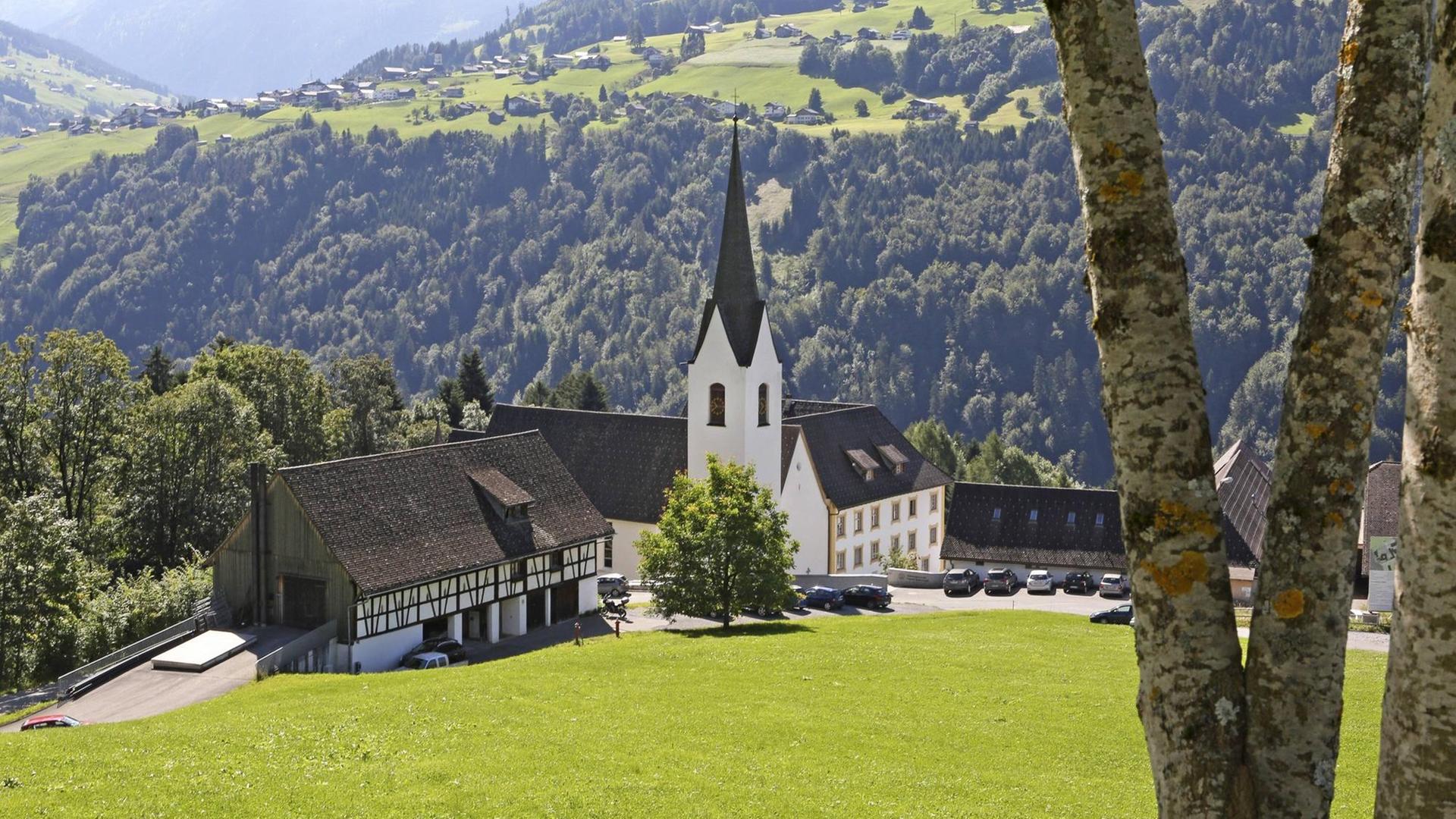 Benediktinerpropstei St. Gerold, Vorarlberg in Österreich Benediktinerpropstei St. Gerold, Vorarlberg in Österreich