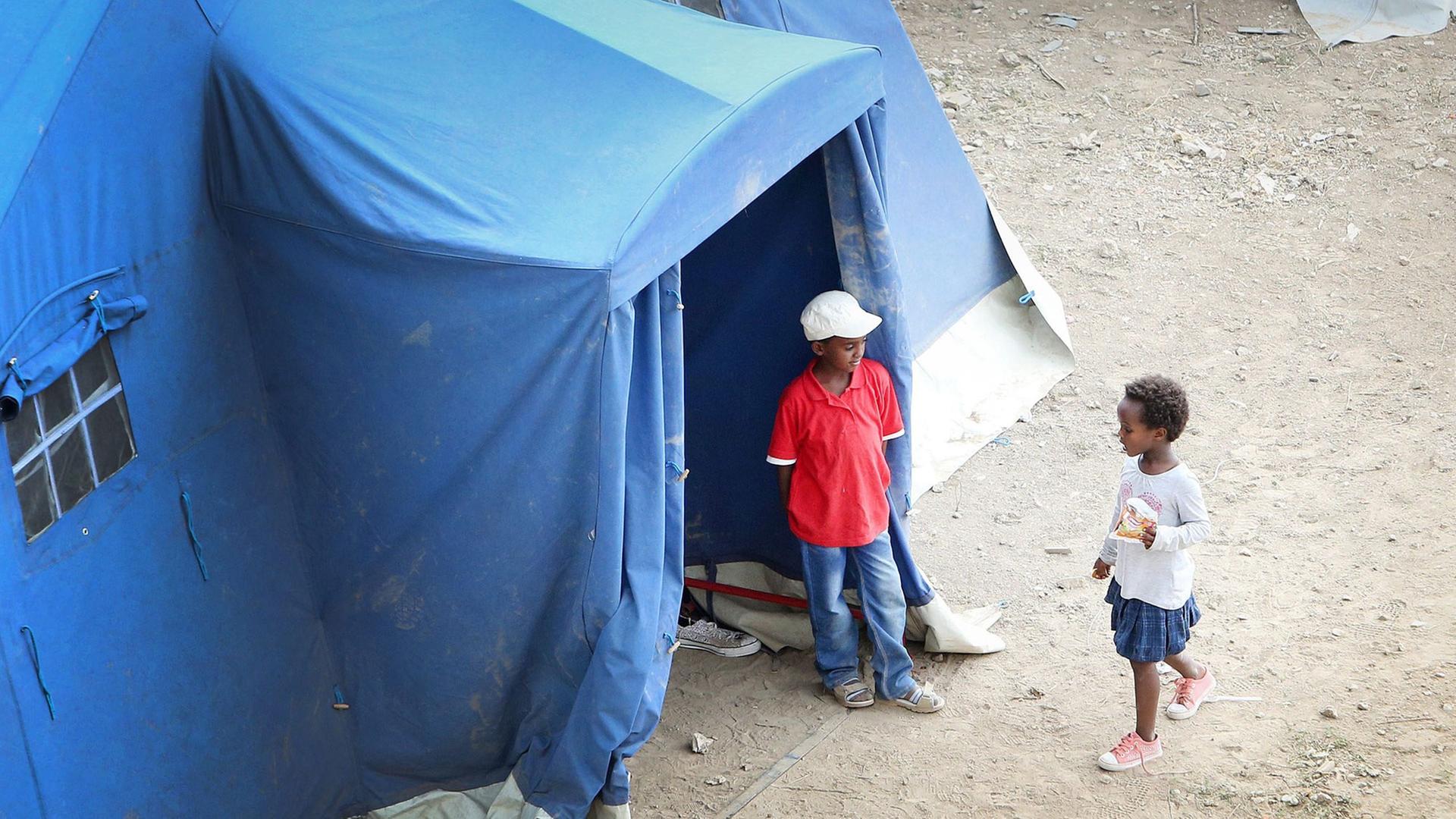 Flüchtlingsunterkunft in Rom Flüchtlingsunterkunft in Rom