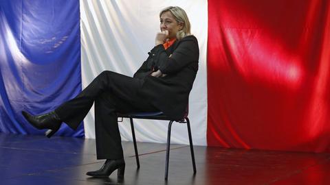 Marine Le Pen, Parteichefin des Front National