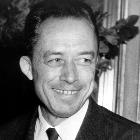 Der Schriftsteller, Philosoph, und Freidenker Albert Camus Der Schriftsteller, Philosoph, und Freidenker Albert Camus