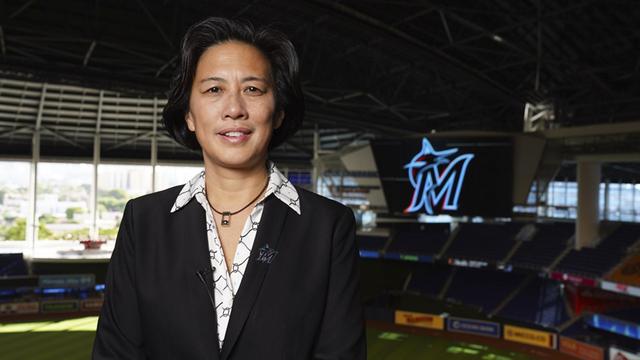 Miami-Marlins-Managerin Kim Ng