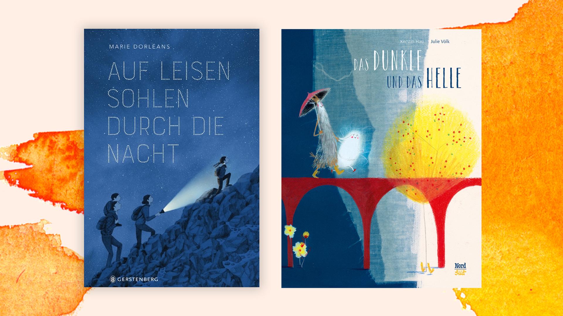 Kinderbücher "Auf leisen Sohlen durch die Nacht" und "Das Dunkle und das Helle" Kinderbücher "Auf leisen Sohlen durch die Nacht" und "Das Dunkle und das Helle"