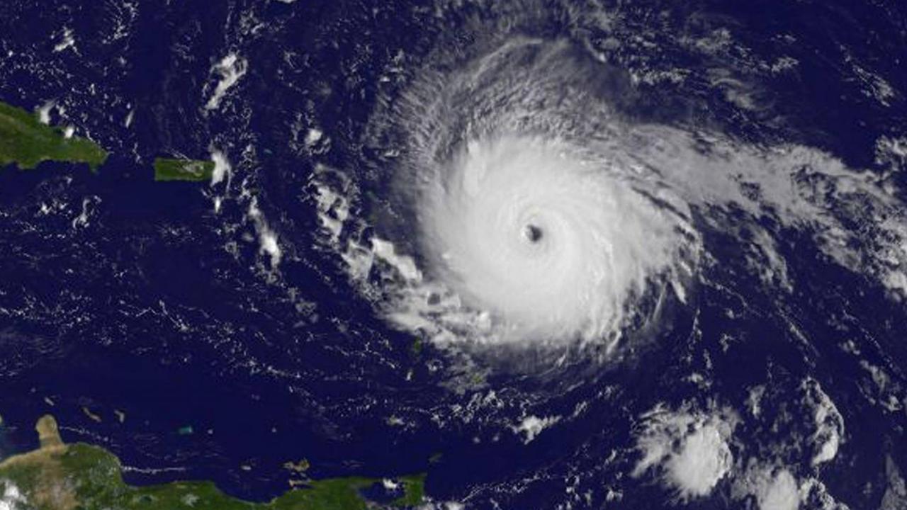 Hurrikan Irma auf einem Satellitenbild vom 5. September Hurrikan Irma auf einem Satellitenbild vom 5. September