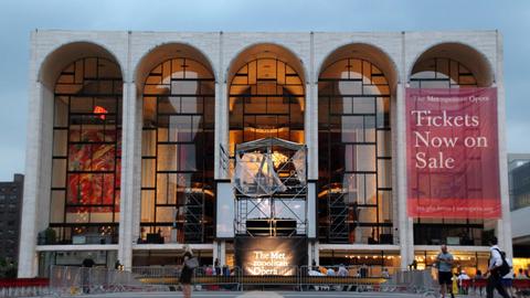 Die Metropolitan Oper im Lincoln Center in New York