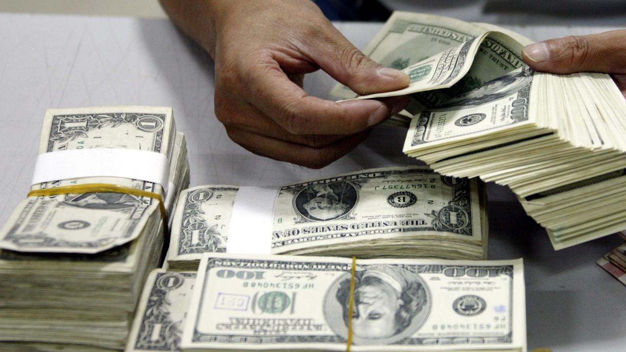 US-Dollar-Scheine US-Dollar-Scheine