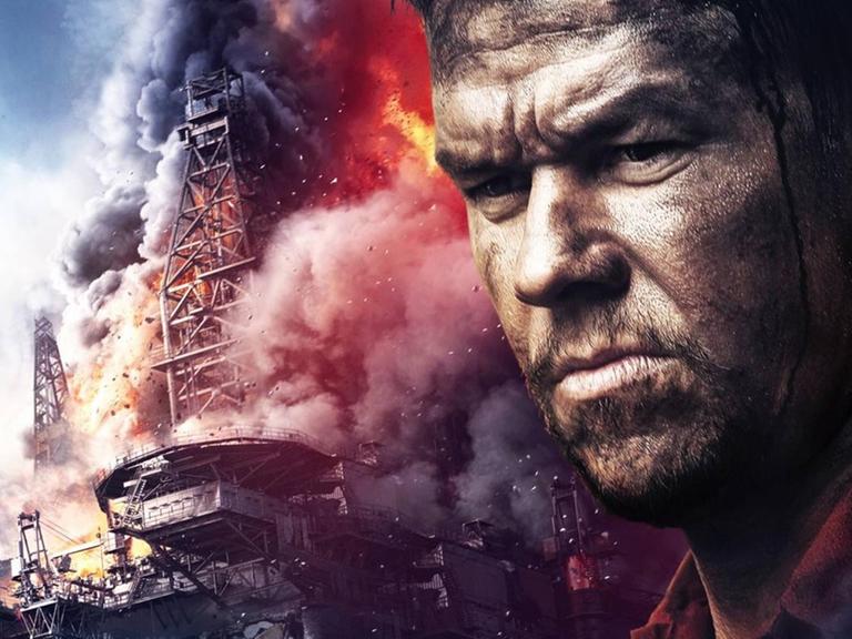 Filmplakat von "Deepwater Horizon" mit Mark Wahlberg in der Hauptrolle