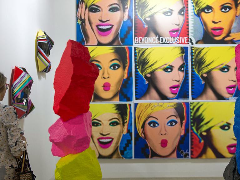 "Beyoncé" von US-Künstler Jonathan Horowitz auf der Art Basel 2015