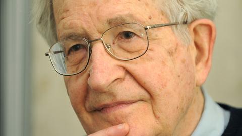Der amerikanische Linguist und Philosoph Noam Chomsky