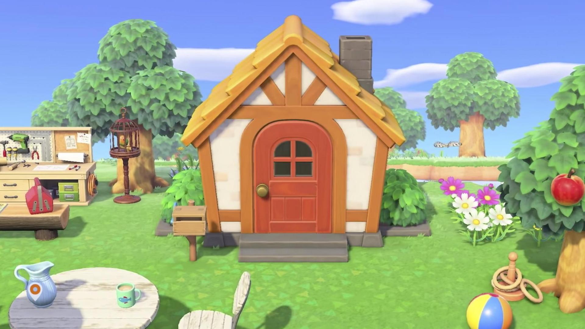Screenshot aus dem Computerspiel Animal Crossing: New Horizons Screenshot aus dem Computerspiel Animal Crossing: New Horizons