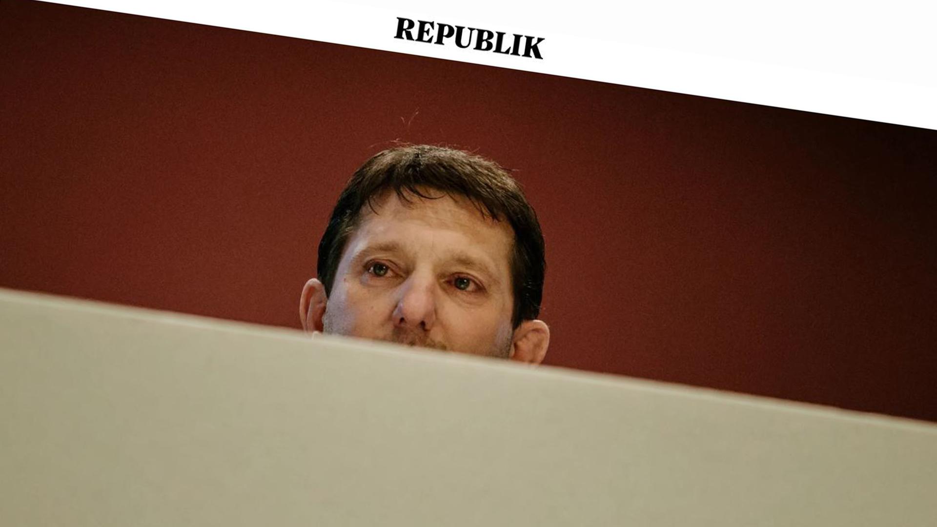 Screenshot des aktuellen Aufmacher den Online-Magazins "Republik" Screenshot des aktuellen Aufmacher den Online-Magazins "Republik"