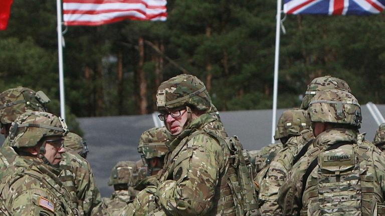 Zunächst 1000 Mann umfasst die multinationale Nato-Truppe zum Schutz der Ostgrenze in Polen.