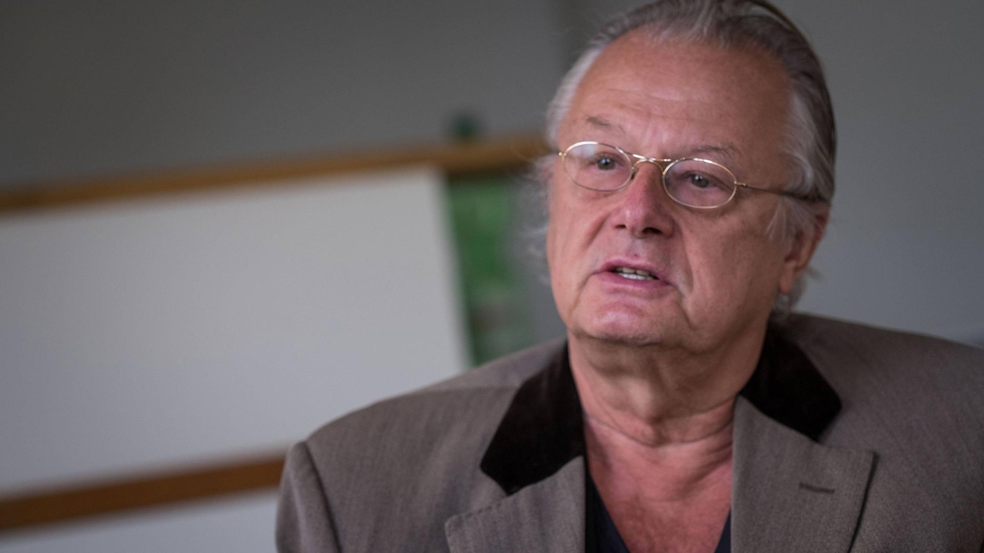 Der Theaterregisseur Frank Castorf. Der Theaterregisseur Frank Castorf.