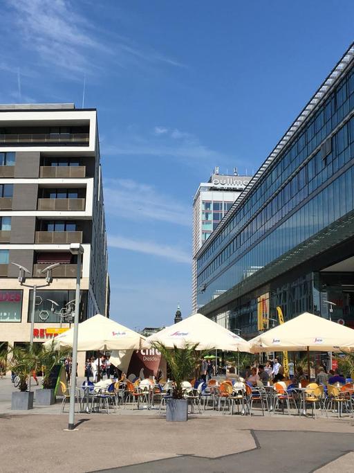 Wiener Platz in Dresden