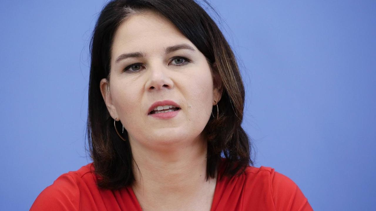 Die Grünen-Vorsitzende Annalena Baerbock Die Grünen-Vorsitzende Annalena Baerbock