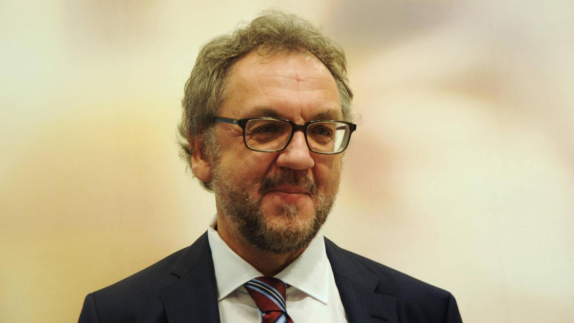 Heribert Prantl von der Süddeutschen Zeitung auf der Frankfurter Buchmesse 2016 Heribert Prantl von der Süddeutschen Zeitung auf der Frankfurter Buchmesse 2016