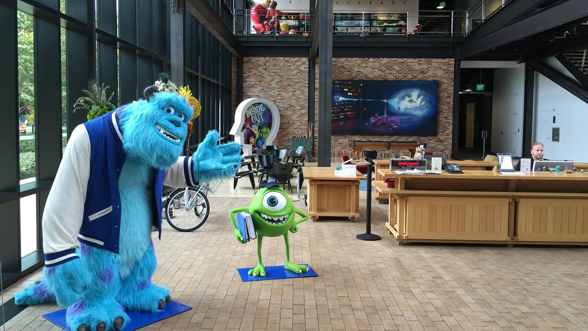 Zu Besuch in den Pixar Animation Studios. Zu Besuch in den Pixar Animation Studios.