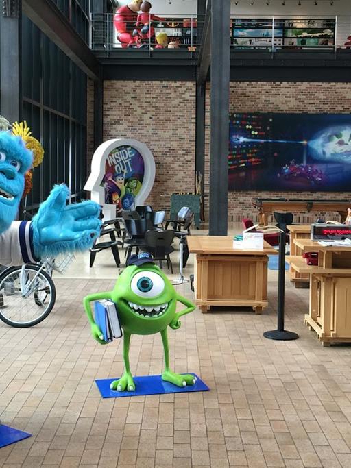 Zu Besuch in den Pixar Animation Studios.