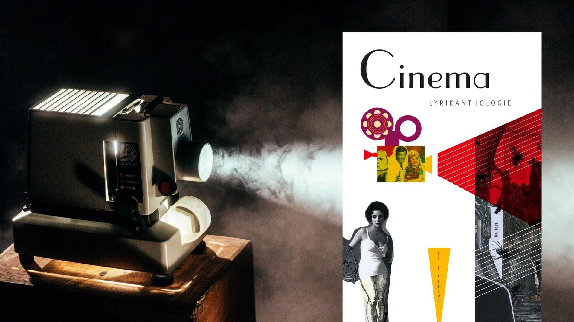 Buchcover: Wolfgang Schiffer und Dincer Gücyeter (Hrsg.): „Cinema. Lyrikanthologie" Buchcover: Wolfgang Schiffer und Dincer Gücyeter (Hrsg.): „Cinema. Lyrikanthologie"