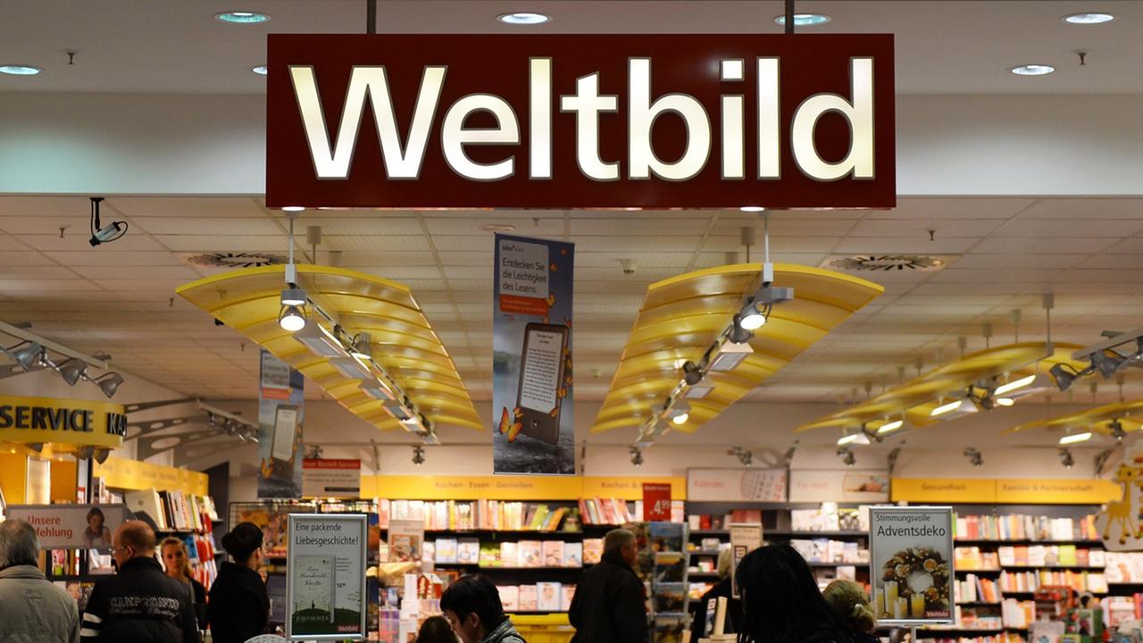 Eine Filiale der Weltbild-Gruppe in Berlin. Eine Filiale der Weltbild-Gruppe in Berlin.