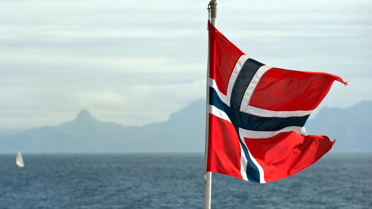 Flagge Norwegen Flagge Norwegen