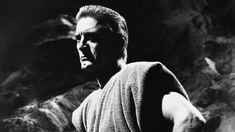 Kirk Douglas in der Titelrolle von "Spartacus" 1960