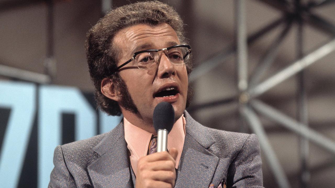 Der Präsentator der "Hitparade", Dieter Thomas Heck, im Jahr 1971 Der Präsentator der "Hitparade", Dieter Thomas Heck, im Jahr 1971