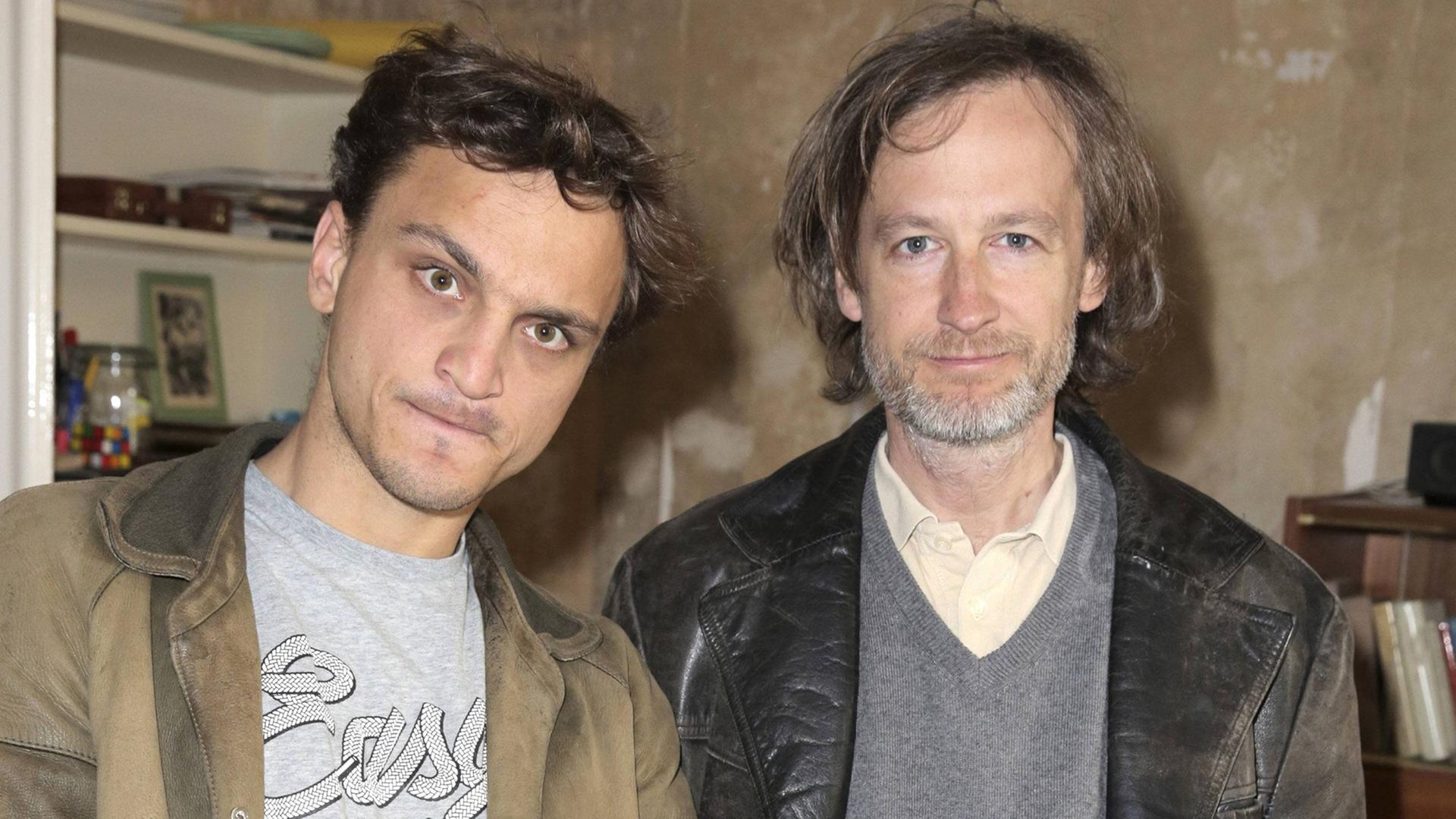 Franz Rogowski (l) alias "Thorben" und Jan Henrik Stahlberg (r) alias "Rocky". Franz Rogowski (l) alias "Thorben" und Jan Henrik Stahlberg (r) alias "Rocky".