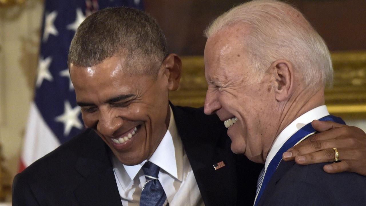 US-Präsident Obama mit seinem Vize Biden. US-Präsident Obama mit seinem Vize Biden.