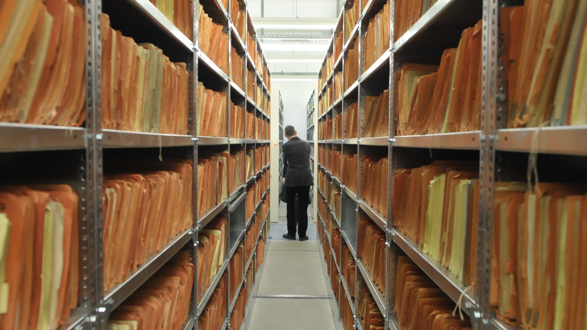 Das Archiv der Stasiunterlagenbehörde in Berlin. Die Zukunft der Behörde ist ungewiss. Das Archiv der Stasiunterlagenbehörde in Berlin. Die Zukunft der Behörde ist ungewiss.