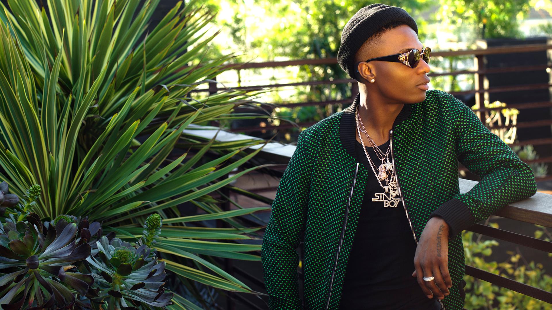 Der nigerianische Sänger Wizkid Der nigerianische Sänger Wizkid