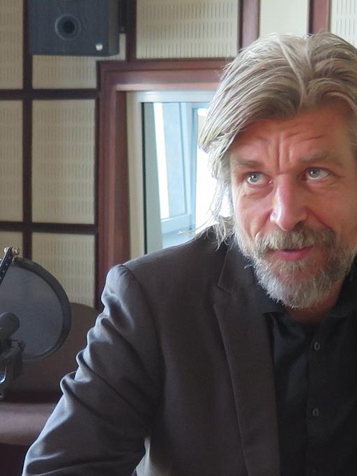 Der norwegische Schriftsteller Karl Ove Knausgard