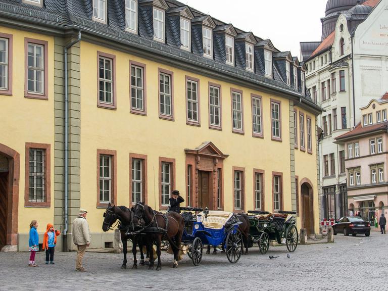 Goethe Museum am Frauenplan in Weimar