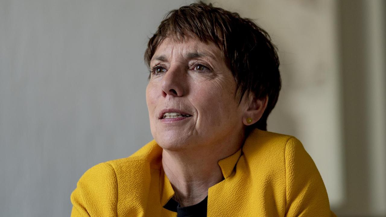 07.05.2019, Baden-Württemberg, Freiburg: Die evangelische Theologin Margot Käßmann spricht während eines dpa-Interviews.