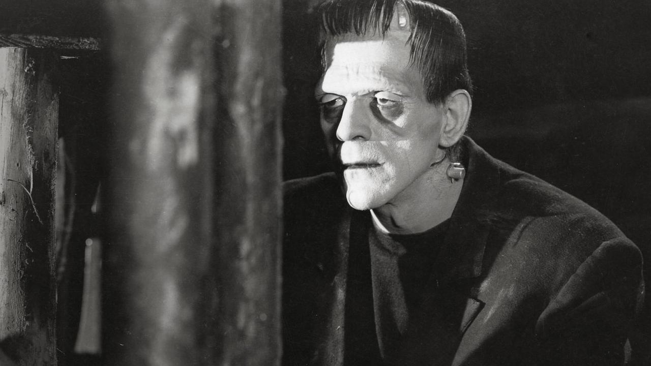 Boris Karloff als Frankensteins Monster im Film von 1931. Boris Karloff als Frankensteins Monster im Film von 1931.