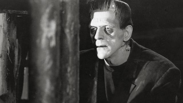 Boris Karloff als Frankensteins Monster im Film von 1931.